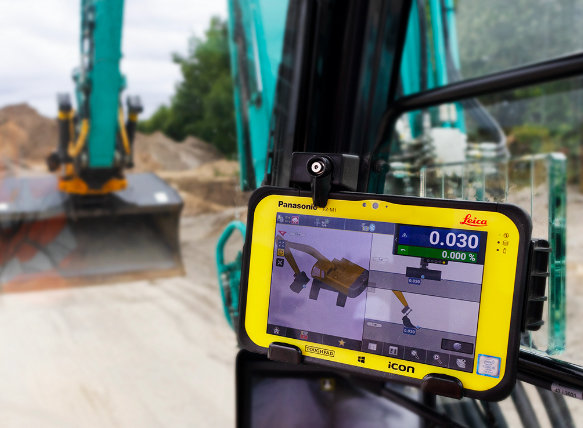Leica Geosystems launches the Leica iCON site excavator, bringing machine control to compact excavators